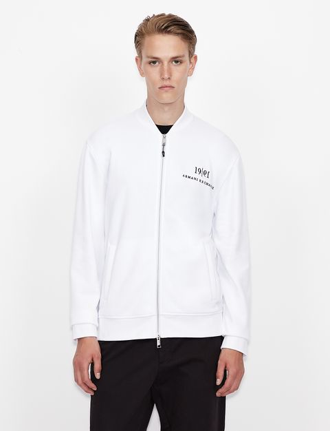 armani exchange small logo moletom com capuz